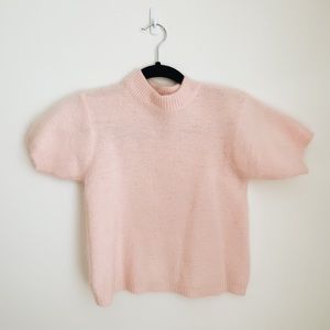 Vintage Mockneck Sweater Tee